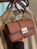 Women's Small Shoulder Bag in PU Leather