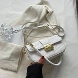 Women's Small Shoulder Bag in PU Leather
