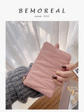 Zipper Organizer Short Purse Mini Money Bag Sheepskin
