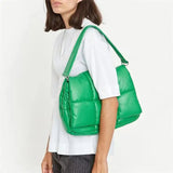 Winter Large Capacity Shoulder Bag for Women - Leather Bags