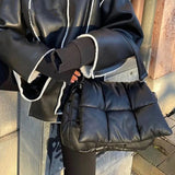 Winter Large Capacity Shoulder Bag for Women - Leather Bags