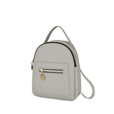 Women Soft Leather Mini Backpack Small Shoulder Bag Satchel