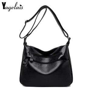 Women Crossbody Bag Soft Leather Shoulder Bag