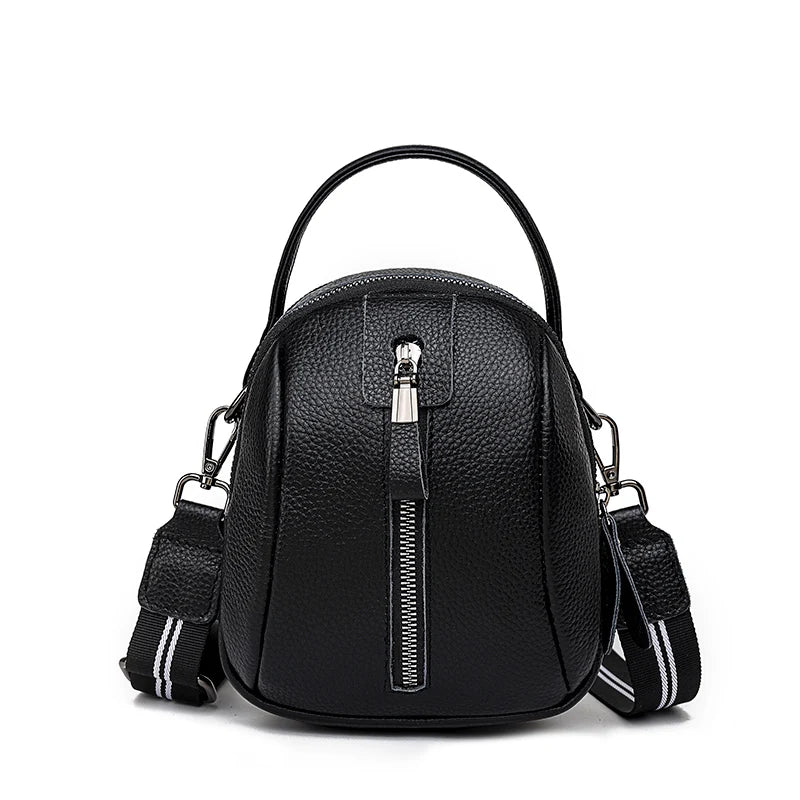 Women Leather Handbags High Cowhide Shoulder Bags Female Messenger Tote