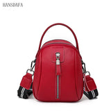 Women Leather Handbags High Cowhide Shoulder Bags Female Messenger Tote
