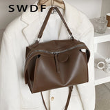 Women Handbag Lady Shoulder Bag Large Capacity PU Leather Messenger Totes