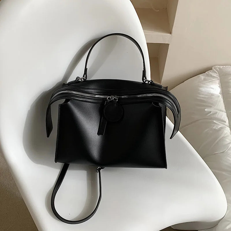 Women Handbag Lady Shoulder Bag Large Capacity PU Leather Messenger Totes