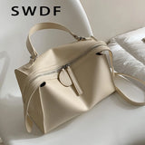 Women Handbag Lady Shoulder Bag Large Capacity PU Leather Messenger Totes