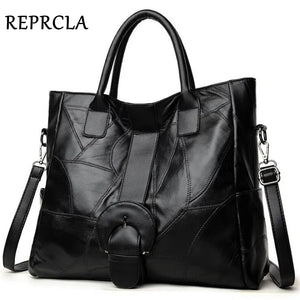 Women Leather Handbags Large Tote Shoulder Bag Ladies Big Hand Bags