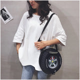 Canvas Shoulder Bag Large Capacity Handbag Lady's Purse Crossbody Bag