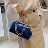 Silver Green Shoulder Bag Women Handbags Chain Crossbody Evening Clutch