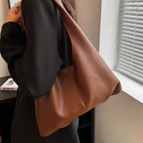 Women Shoulder Bag Large Capacity Solid Female Handbag