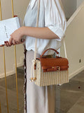 Women's Straw Shoulder Crossbody Bags for Summer Beach