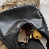 Women's Large Tote Bag Shoulder Handbag Pu Leather Shopper Messenger