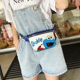 Women's Cartoon Fanny Pack Belt Bag PU Leather Pouch