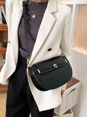 Women's Pu Leather Crossbody Bag Underarm Shoulder