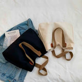 Women's Canvas Tote Shoulder Bag Large Capacity Handbag