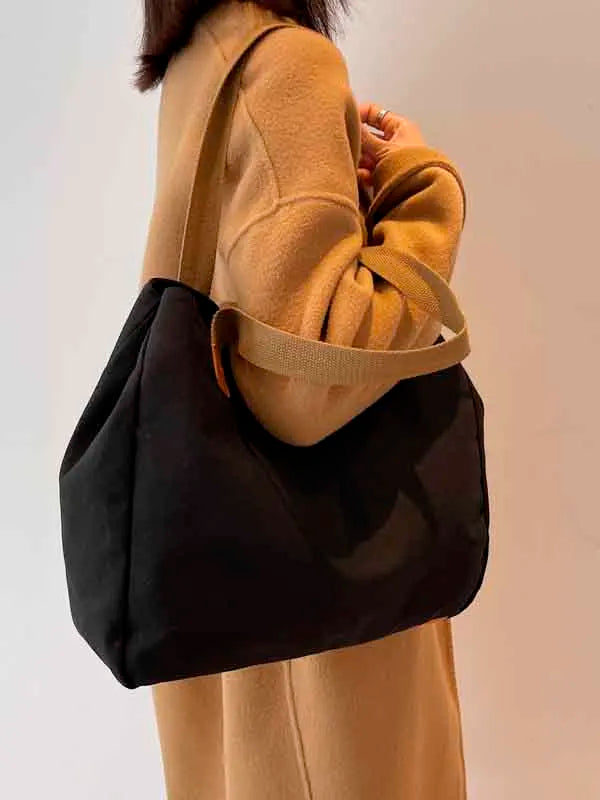 Women's Canvas Tote Shoulder Bag Large Capacity Handbag
