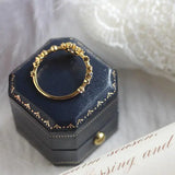 Silver Ring with Diamond-Encased Chalcedony Opening, Retro Charm Ladies Jewelry