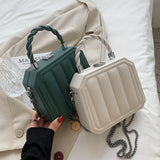Women Chain Bag Soft PU Leather Shoulder Bags