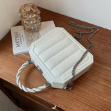 Women Chain Bag Soft PU Leather Shoulder Bags