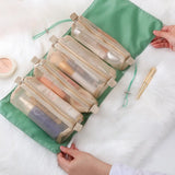Portable Four-in-One Travel Cosmetics Bag