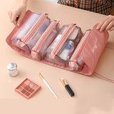 Portable Four-in-One Travel Cosmetics Bag