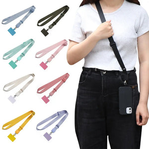 Universal Neck Cord Mobile Phone Straps Patch Cell Holder