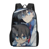 Detective Conan Anime School Bags For Boys 3D Print School Kids Bag