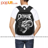 Dethklok Metalocalypse 3D Printing Large Capacity Gym Style Backpack
