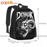 Dethklok Metalocalypse 3D Printing Large Capacity Gym Style Backpack