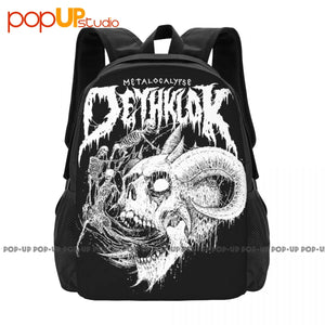 Dethklok Metalocalypse Backpack Gym Storage Bag