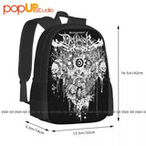 Dethklok Virtual Band Backpack Large Capacity Art Print Storage Bag