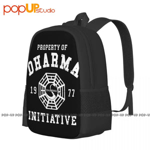Dharma Initiative Lost Backpack Gym Bag