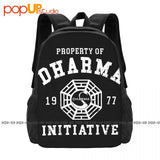 Dharma Initiative Lost Backpack Gym Bag