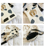 Diagonal Bag Water Bottle Holder Carry PU Bag Coffee Cup Storage Sleeve