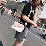 Diagonal Cross-body Bag 2022 Women's PU Leather Shoulder Bag