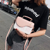 Diagonal Cross-body Bag 2022 Women's PU Leather Shoulder Bag