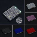 Diamond Car Driver Holder PU Cover Car Bling Accessories for Girl Woman