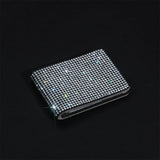 Diamond Car Driver Holder PU Cover Car Bling Accessories for Girl Woman