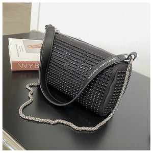 Diamond Chain Shoulder Bags Purses Small Square Bag Handbag Crossbody Bag