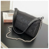 Diamond Chain Shoulder Bags Purses Handbags Small Square Bag Crossbody