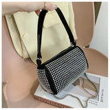 Diamond Chain Shoulder Bags Purses Small Square Bag Handbag Crossbody Bag
