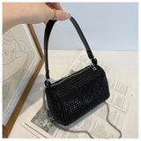 Diamond Chain Shoulder Bags Purses Handbags Small Square Bag Crossbody