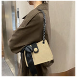 Diamond Check Chain Small Bag Ladies Casual One-Shoulder Messenger Bag