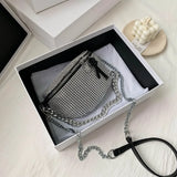 Women's Diamond Crossbody Bag Shoulder Messenger Bag Lady Handbag