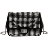 Diamond Flap Small Tote Bag Women's Handbag