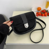 Diamond Inlay Women's Shoulder Bag Casual Lady Crossbody Bags