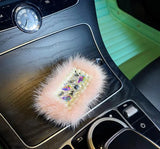 Diamond Key Case Protective Leather Key Bag for Car Accessories