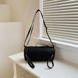 Diamond Lattice Leather Shoulder Bags Women Crossbody Bag